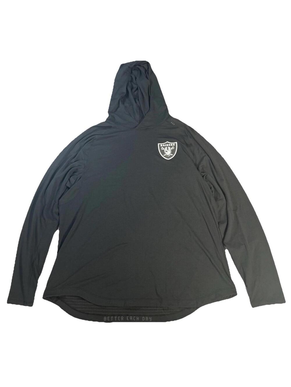 Lululemon Las Vegas Raiders NFL TEAM ISSUED License To Train Hoodie Men’s 2XL